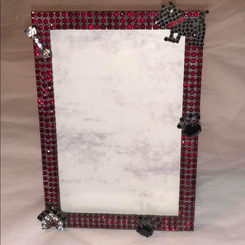 Bauer Rhinestone Scotty Dog Frame - Picture 2 of 8